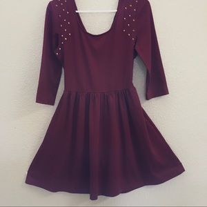 Beautiful Burgundy Dress